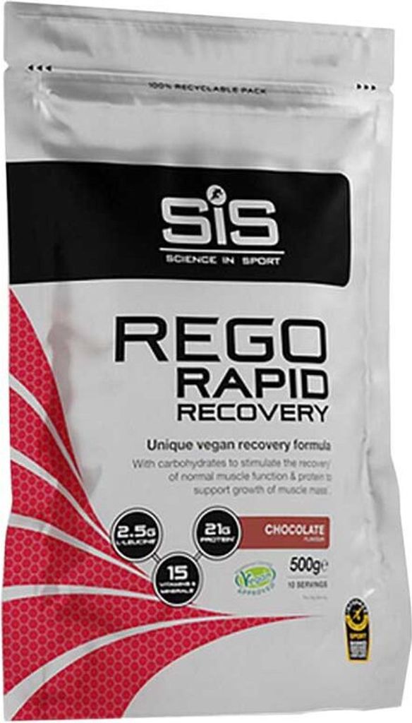SIS REGO Rapid Recovery (500g) Chocolate - Intra- & Produktbild 