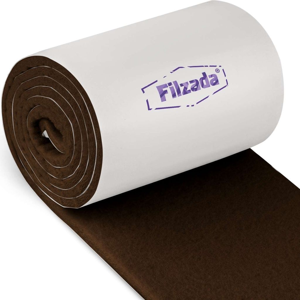 1x Filzgleiter Rolle Selbstklebend 100x10cm Möbelgleiter Produktbild 