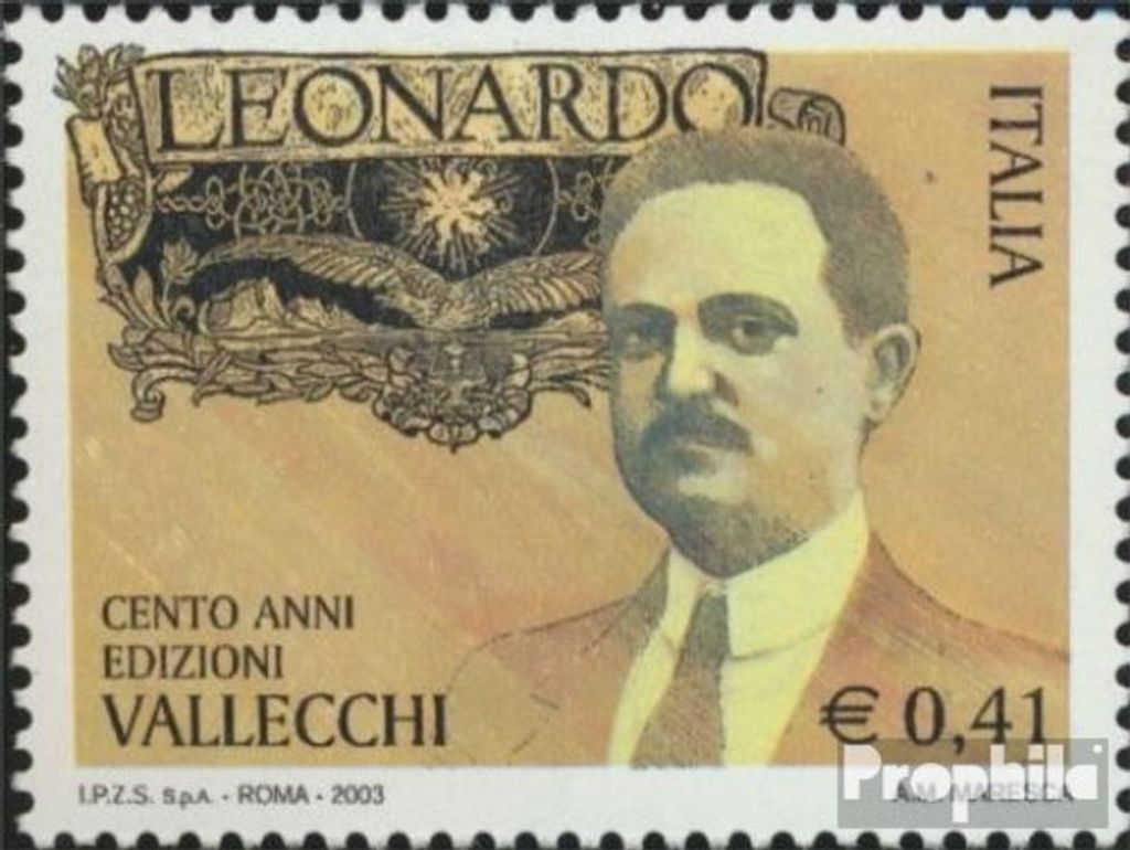 Briefmarken Italien 2003 Mi 2930 (kompl.Ausg.) postfrisch ZeitschriftLeonardo