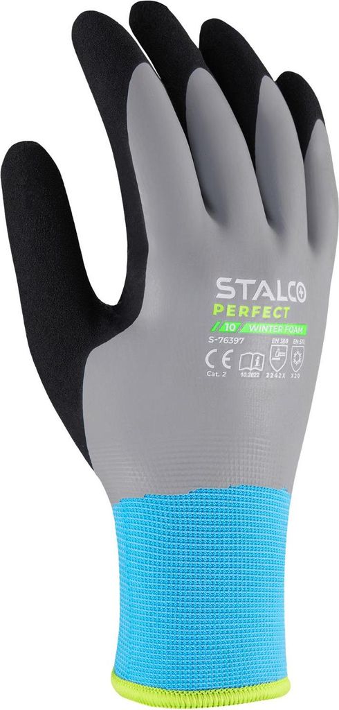 STALCO Polyesterhandschuhe WINTER FOAM 10 PERFECT S-76397