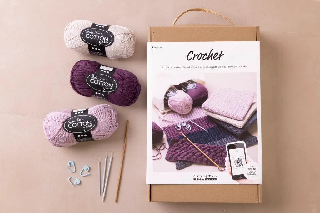 Ensemble de départ Crochet : Coffret Créatif pour apprendre pas à pas - 11