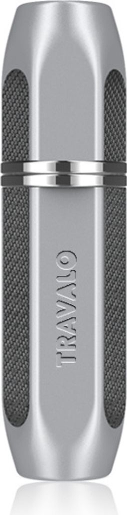Travalo Vector Refillable Perfume Spray Bottle Premium Airline Approved Unisex 4.8g Silver