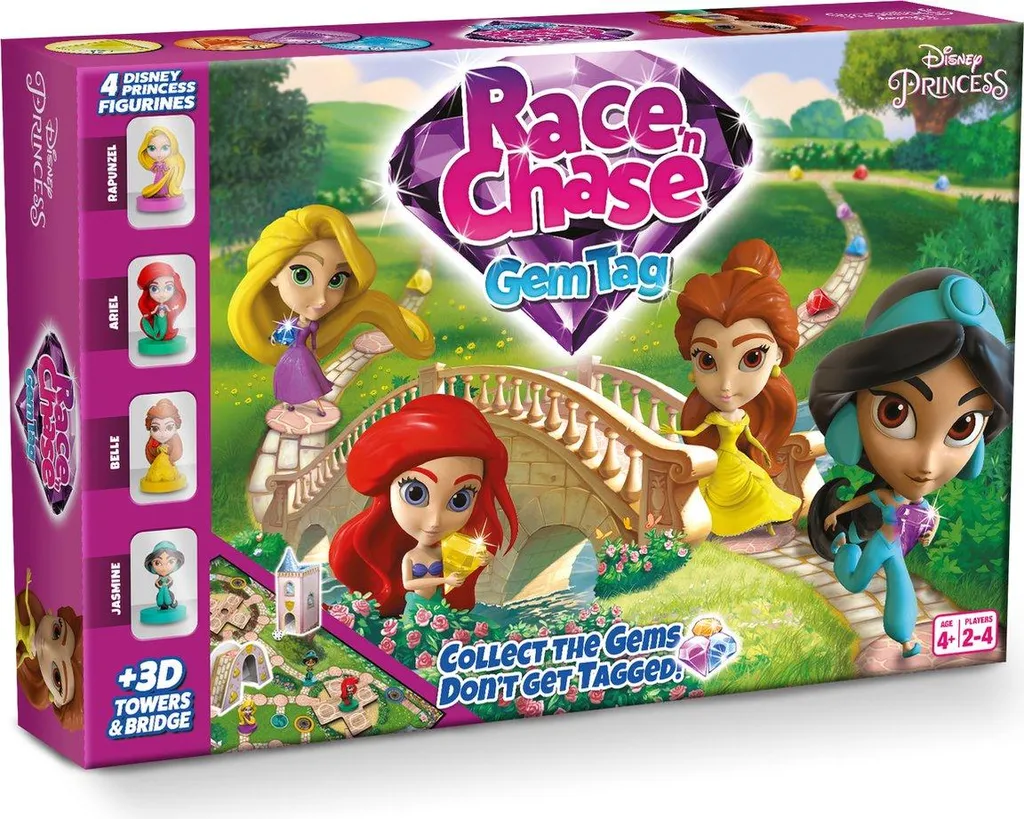 Occuper vos enfants intelligemment avec le jeu Disney Princess Gem Tag
