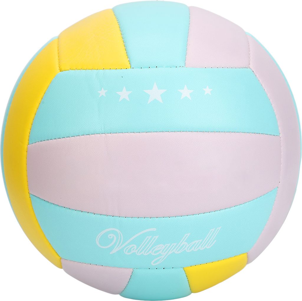 Volleyball Größe 5 weich hoch elastisch leicht PVC für Halle Freizeit Pool Gym
