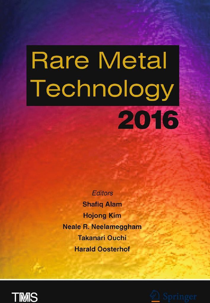 Rare Metal Technology 2016