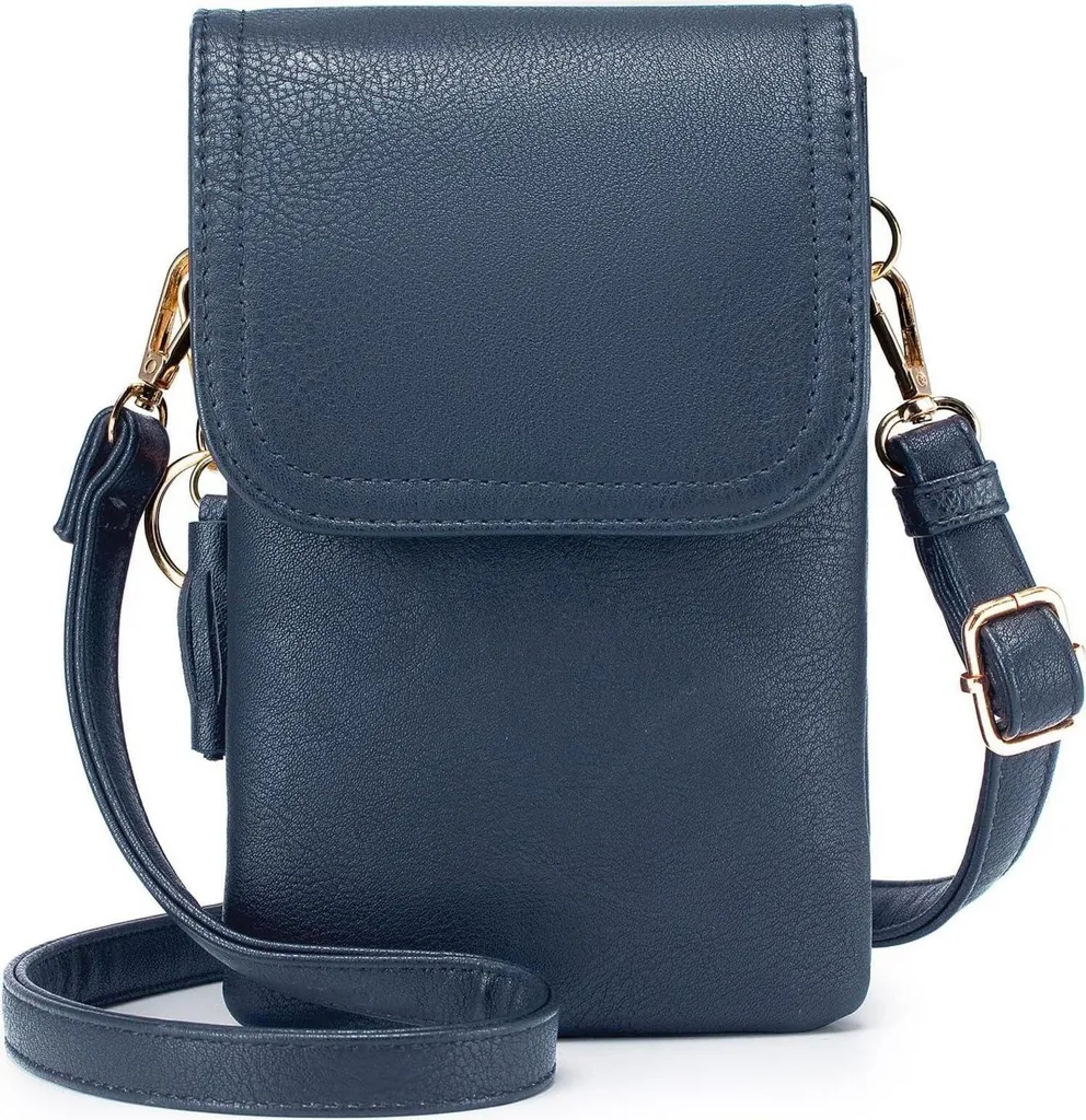 Roulens Sac à bandoulière téléphone portable avec porte-monnaie intégré