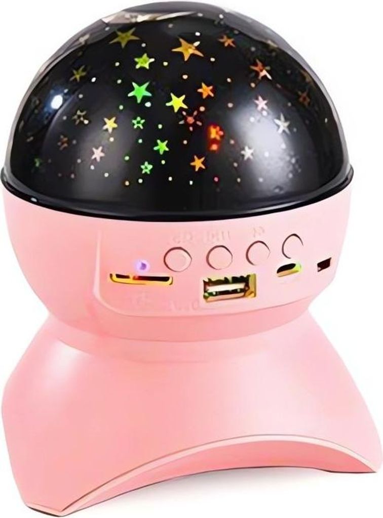 Hvězda projektor noční světlo hvězda vedla reproduktor bluetooth usb projektor