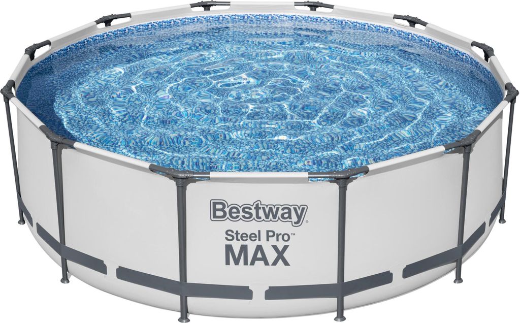 Basen naziemny okrągły Steel Pro MAX, filtracja kasetowa, Zdjęcie produktu 