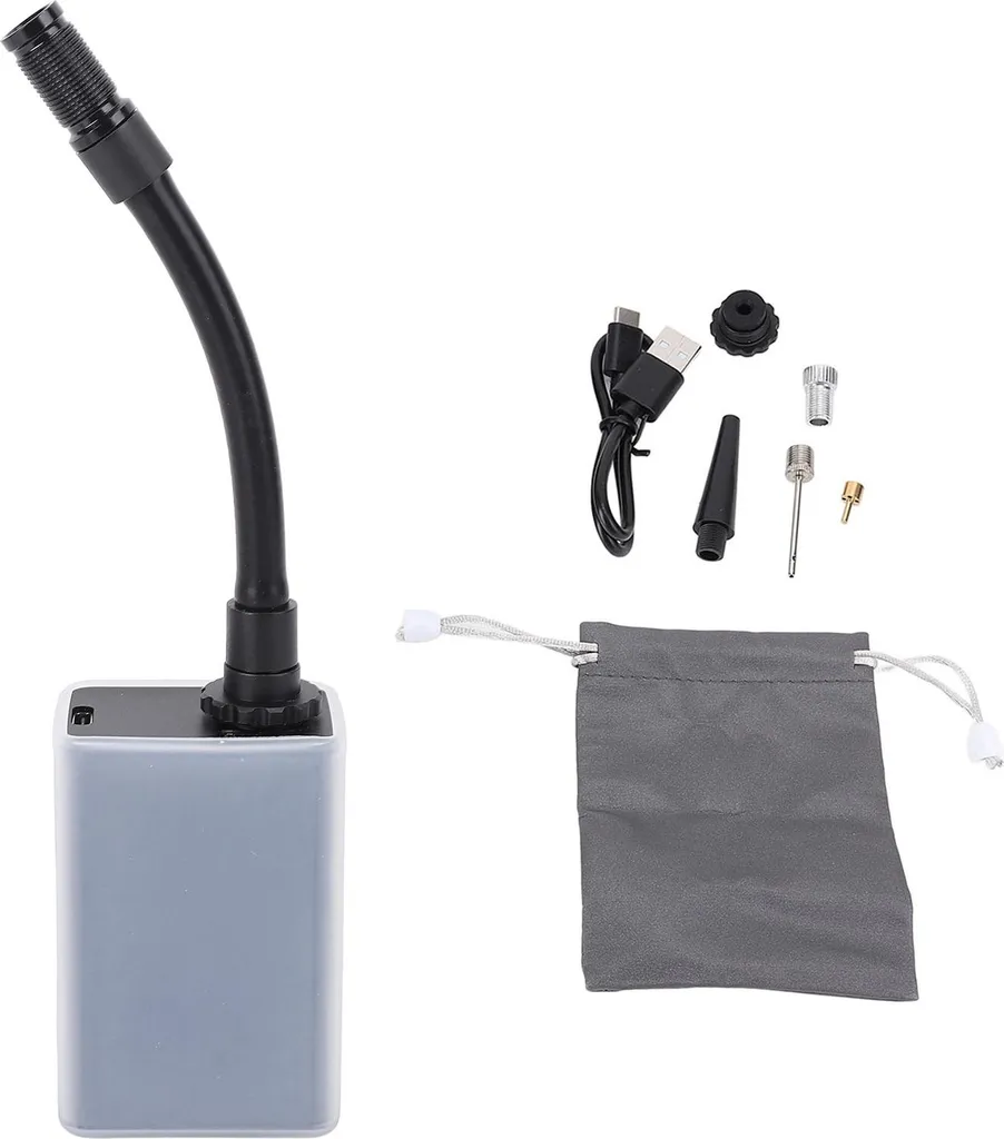 Gonfleur Électrique Portable 120 PSI pour Pneus de Vélo et Ballons