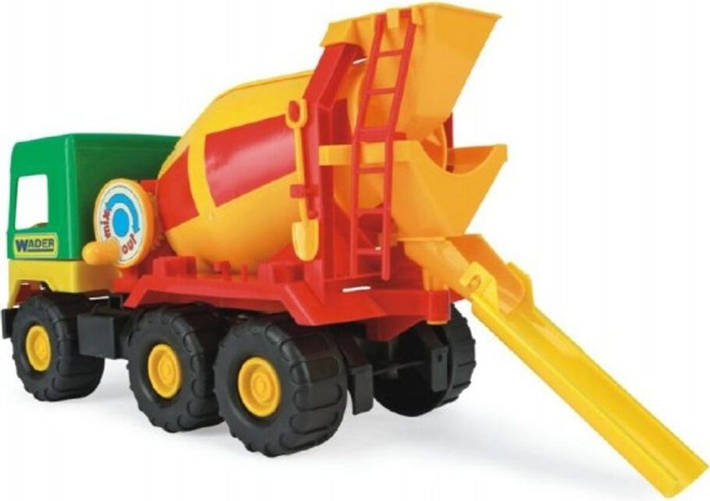 Auto Medio Camion Miscelatore Plastica 39cm Trampoliere Immagine del prodotto 