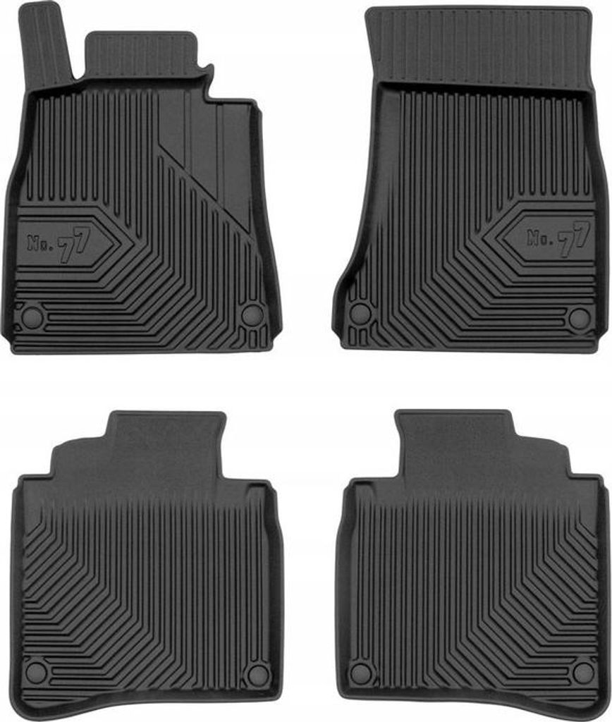 GUMMIMATTEN Mercedes-Benz S-Klasse W222 Lang 2013-2020 KOFFERRAUM 77