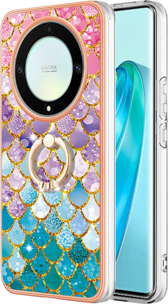 Cover Colorata per Honor X9a / Magic5 Lite: Sicura per tutta la Famiglia