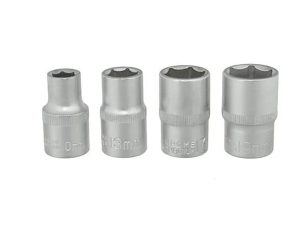 GEKO G10163 Set 4 Bussole 10-19mm 1/2 Pollici - Utensili Professionali