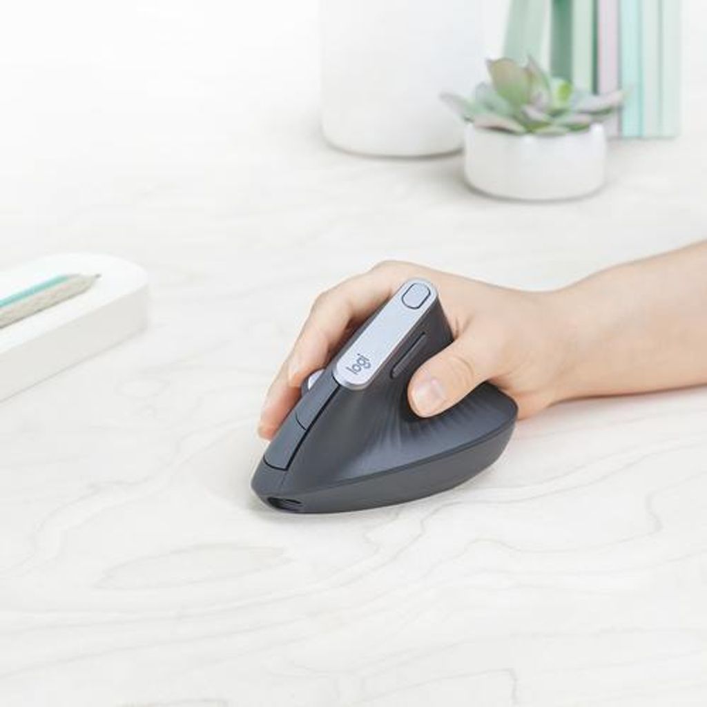 Logitech Wireless Mouse MX Vertical ergonomisch black Obrázok produktu 31