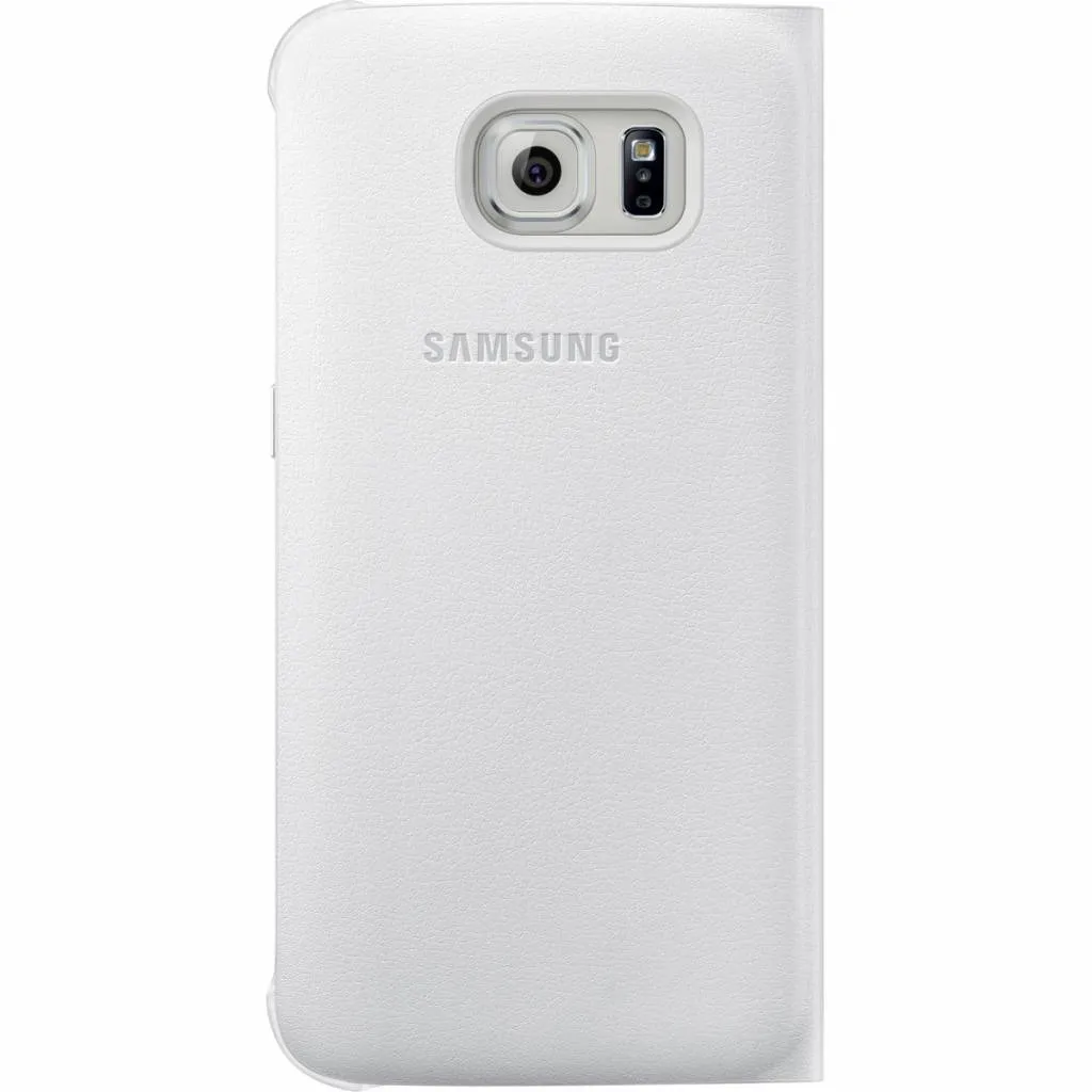 Protection Galaxy S6 Edge Samsung EF-WG925PW rigide et fine blanche