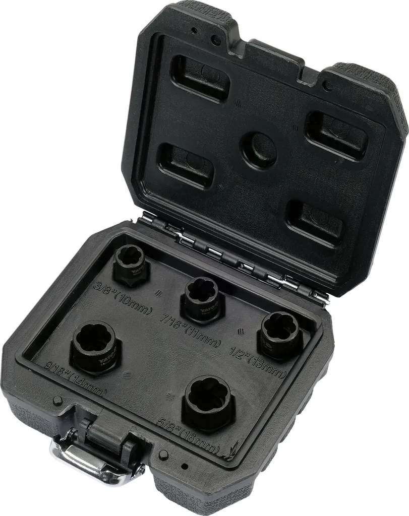 Kit Estrattore Viti Spanate 5 Pezzi: Rimuovi Bulloni e Perni Rotti