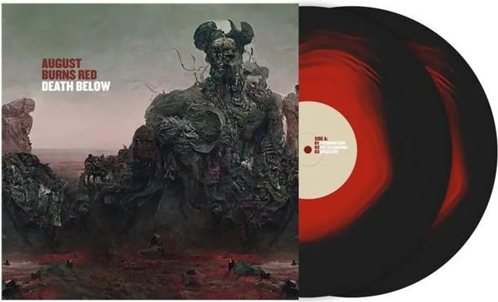 Album Death Below August Burns Red Vinyle LP pour Collectionneur Métal
