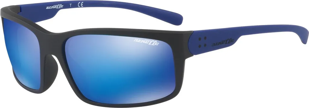 Lunettes Arnette Fastball 2.0 Verres Miroités Bleu Vert AN 4242 Noir