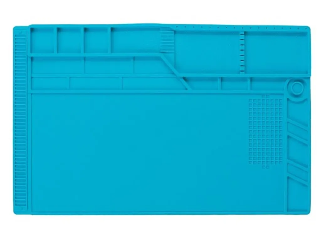 Tapis de Soudure en Silicone 550 x 350 mm - Station de Travail Antistatique