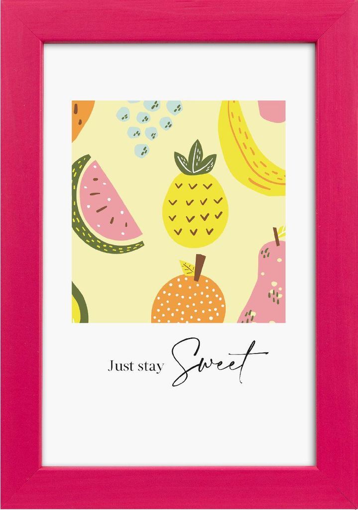 Goldbuch Lunaro Bilderrahmen 10x15 cm Pink mit Normalglas