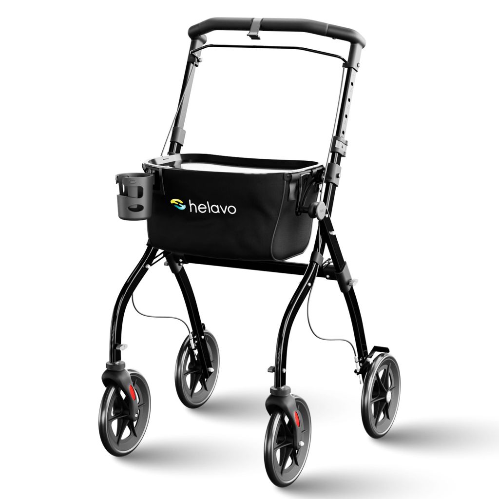 Helavo Wohnungsrollator 60 cm schmal Indoor Rollator mit Produktbild 