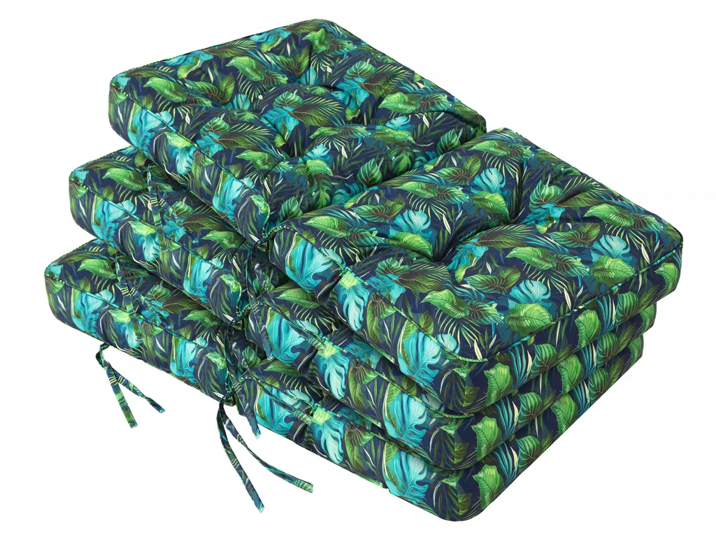 PillowPrim Cuscino per panchina da giardino Cuscino per altalena da giardino Cuscino modulare Cuscino per sedia Multicolore Larghezza 100 cm - 4