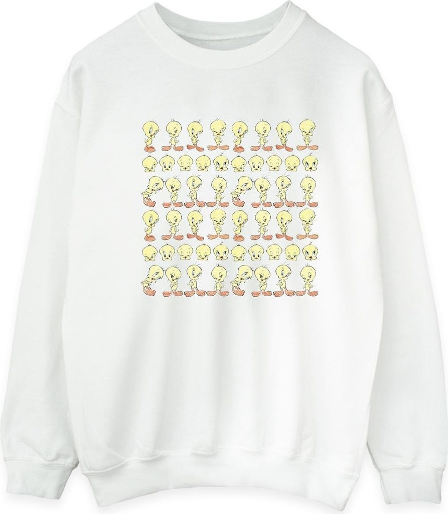 Looney Tunes - Sweatshirt für Herren BI34025 (S) (Weiß)