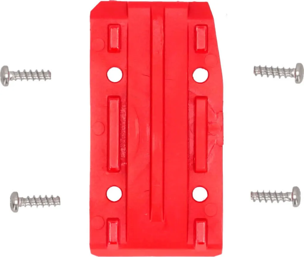 Guide chaîne ACERBIS rouge pour sécuriser la transmission KTM