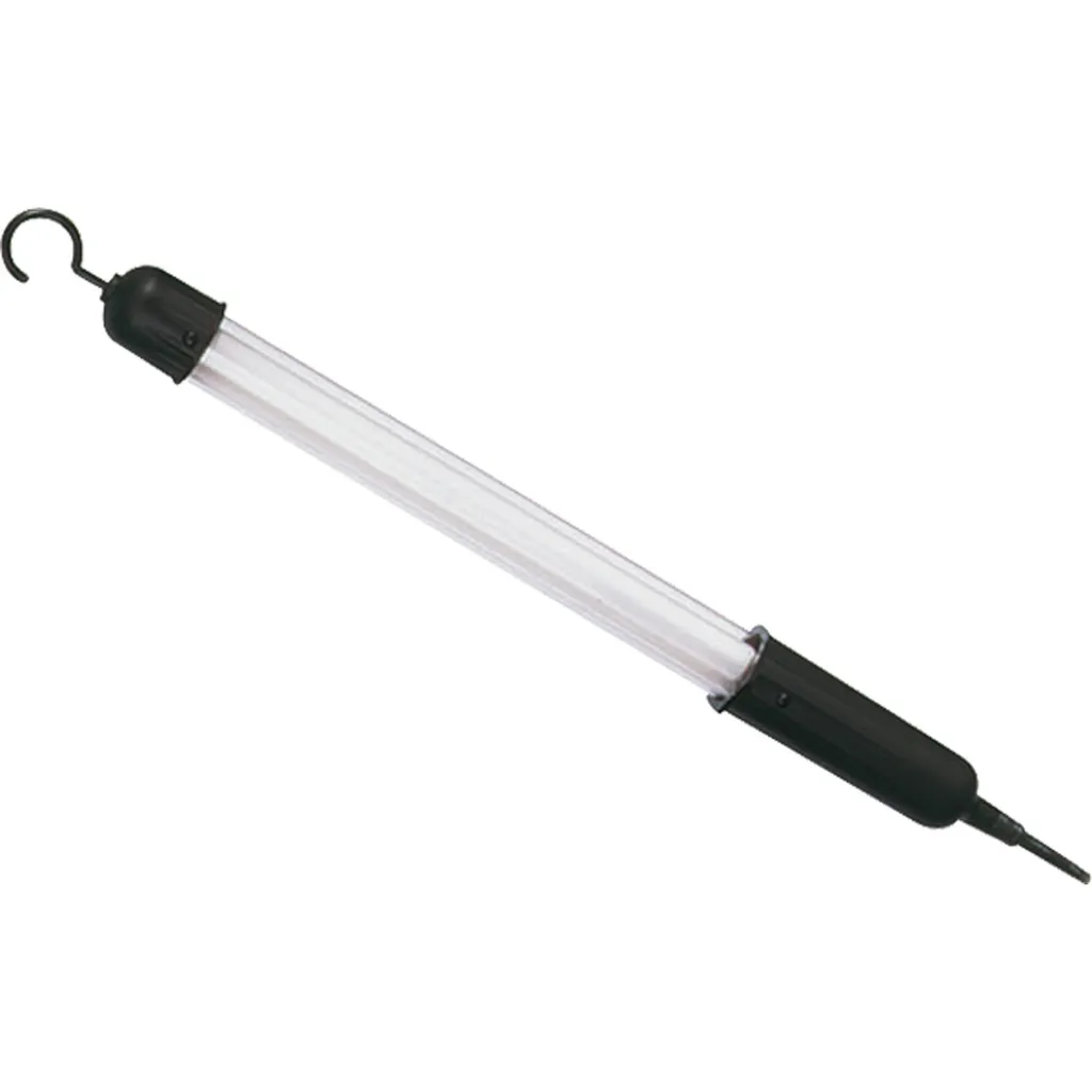 Bachmann Lampe Torche 8W avec Crochet Rotatif - Noir, 5m de Câble