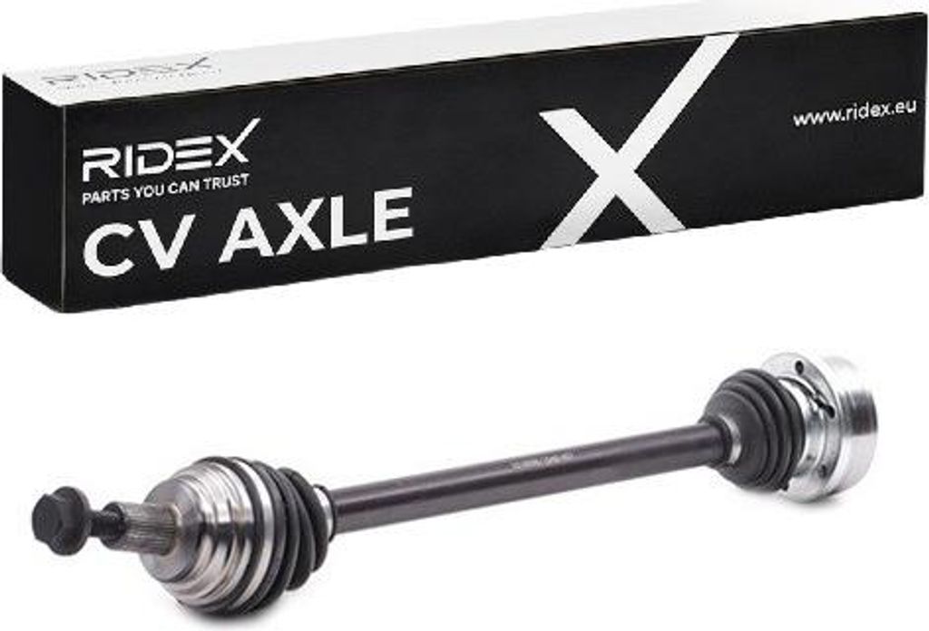 RIDEX 13D0596 Antriebswelle Vorne Links für VW GOLF VI (5K1) Golf V Schrägheck (1K1) GOLF PLUS (5M1, 521) Golf VI Variant (AJ5) Golf V Variant (1K5)