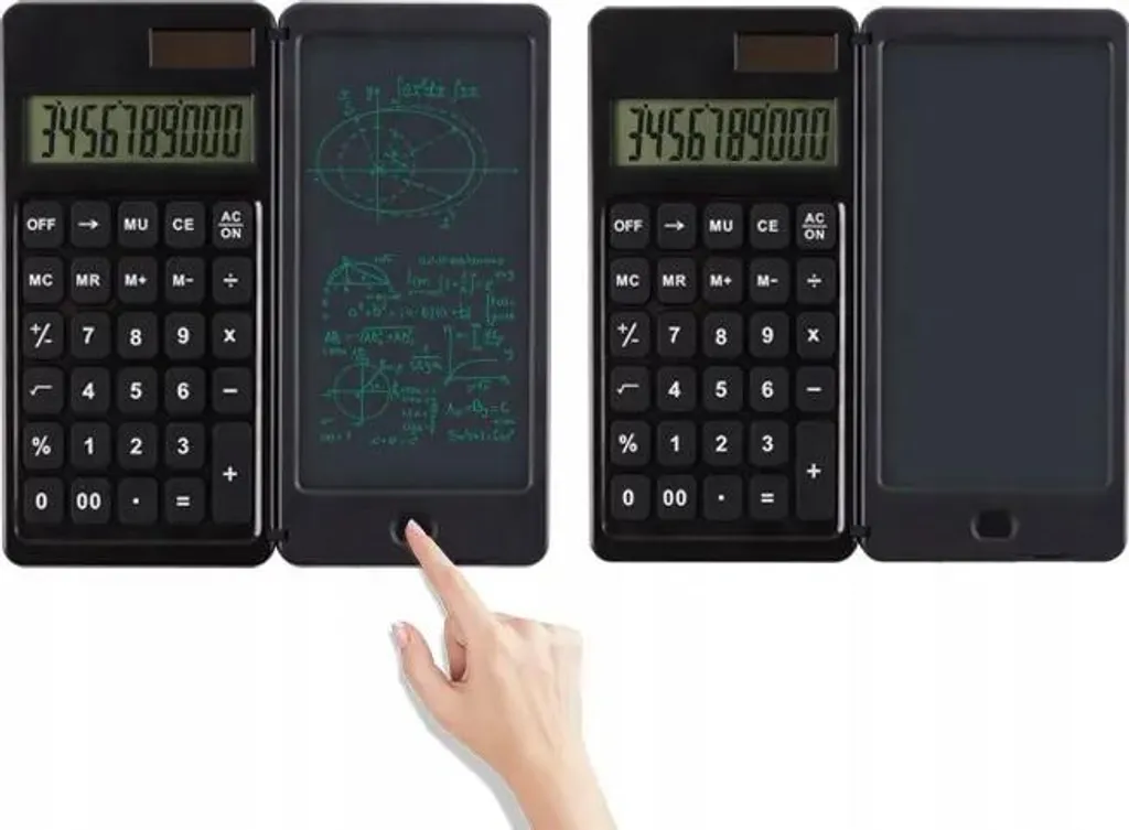 Calcolatrice Scientifica Digitale da Ufficio con Note Screen LCD - 6