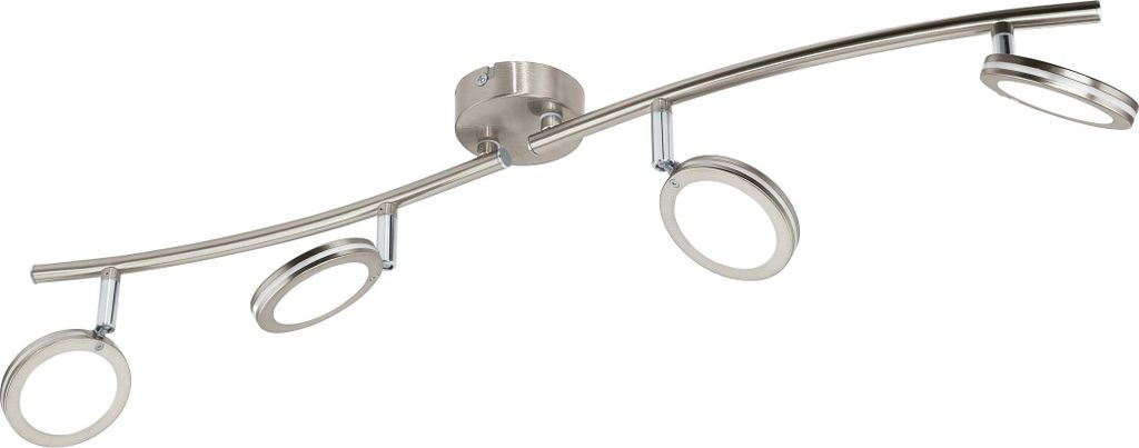 EGLO LED Deckenlampe Karystos, Deckenstrahler, Stahl in Produktbild 