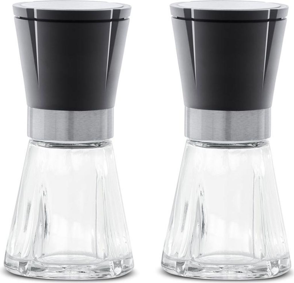Rosendahl - Grand Cru Salz- und Pfefferstreuer, H: 14,5 cm, schwarz, 2er Set