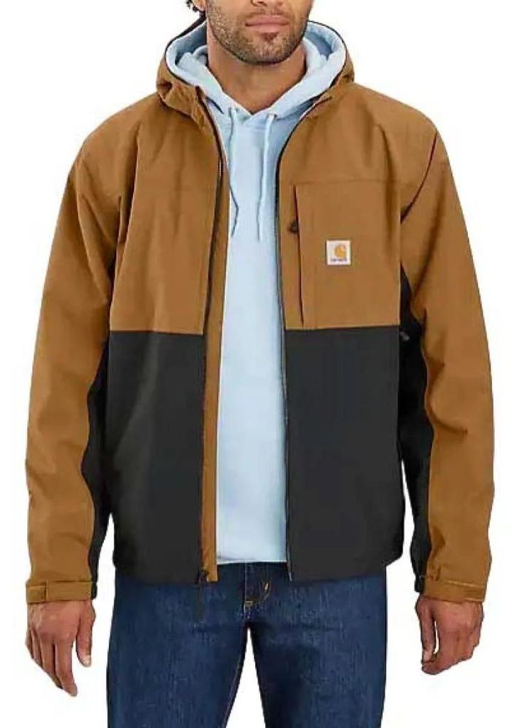 Carhartt 105751 Monterey Jacket Carhartt Brown/Black L