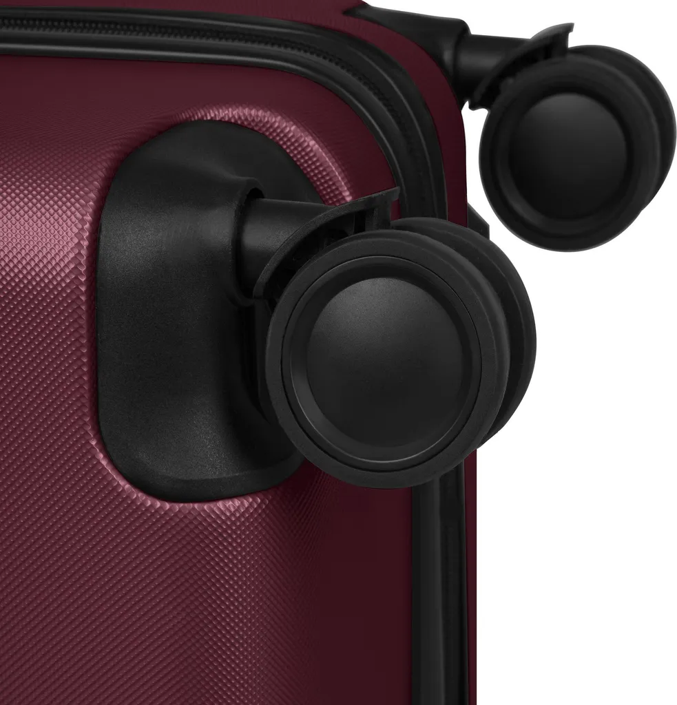 Set de 3 valises SMARTBOX Edition 05 Trolley Rigides Burgundy Bordeaux - 8