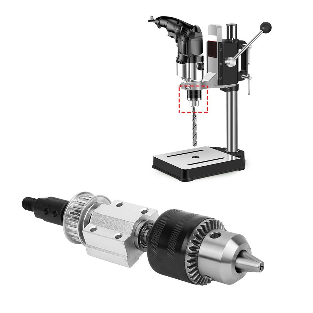 Tischbohrmaschine, Spindelmontage, DIY-Holzbearbeitung, Schneidzubehör, B16 Bohrfutter, M10-Hülse