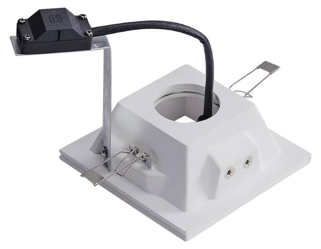 Inbouwspot Plastra GU10 13cm wit Productafbeelding 