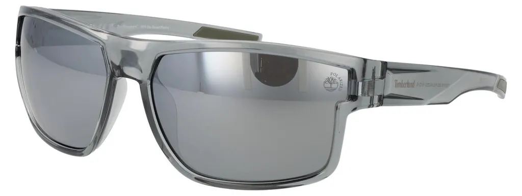 Lunettes de soleil Timberland TB00016 20D Gris brillant 65/16/130 Homme