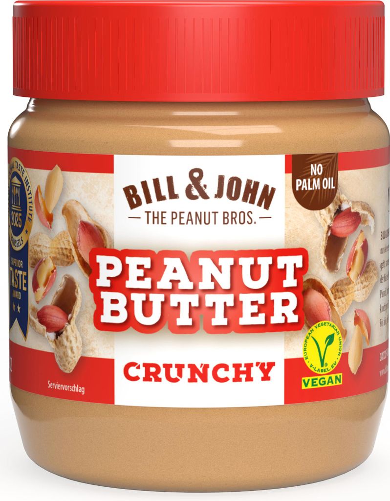 Bill&John Crunch.Arašidové maslo 350 g Obrázok produktu 