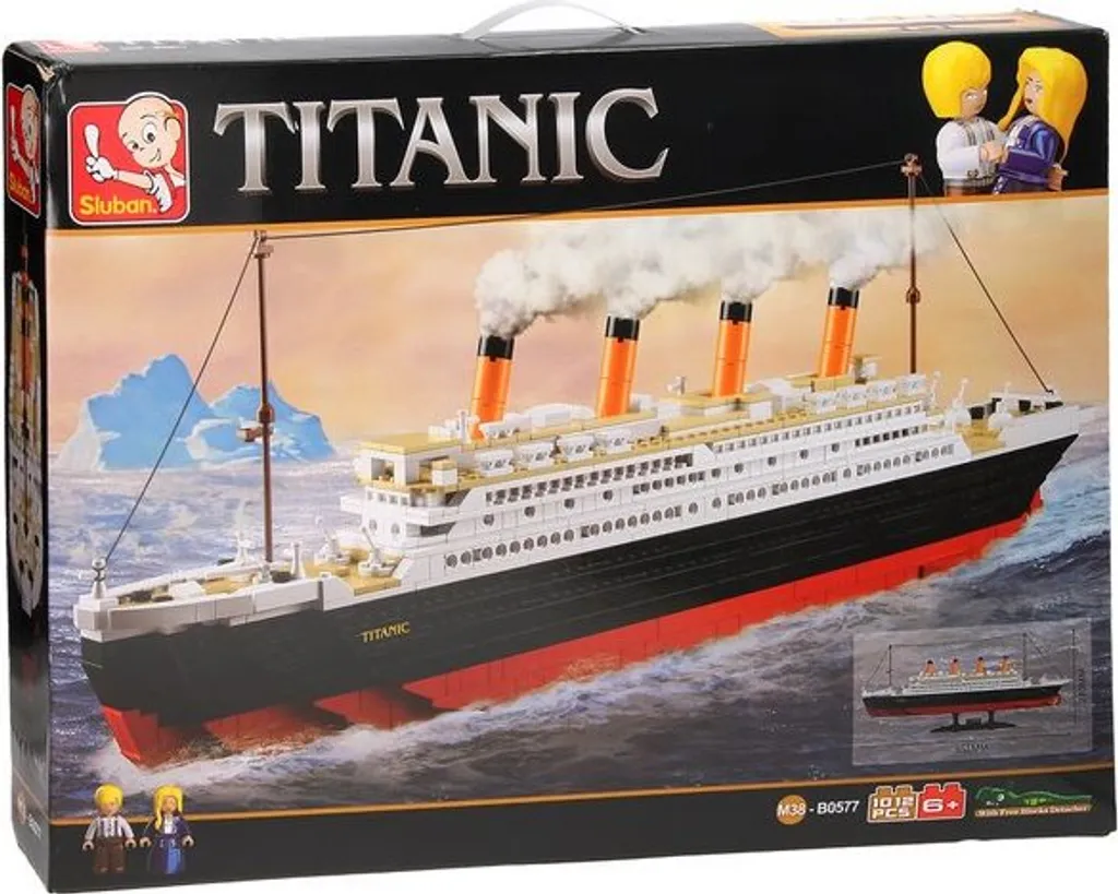 Jeu de Construction Titanic Géant Maquette de Briques à Assembler - 14