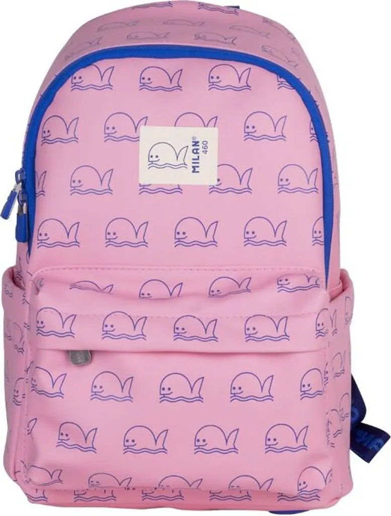 Sac à dos Milan Casual School 460 Collection Rose 9.5L Style 1918