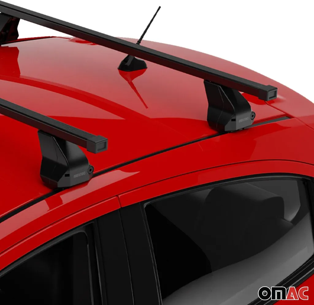 Menabo Tema Barre Tetto Mercedes Classe A W177 2018-2025 Acciaio Nero - 5