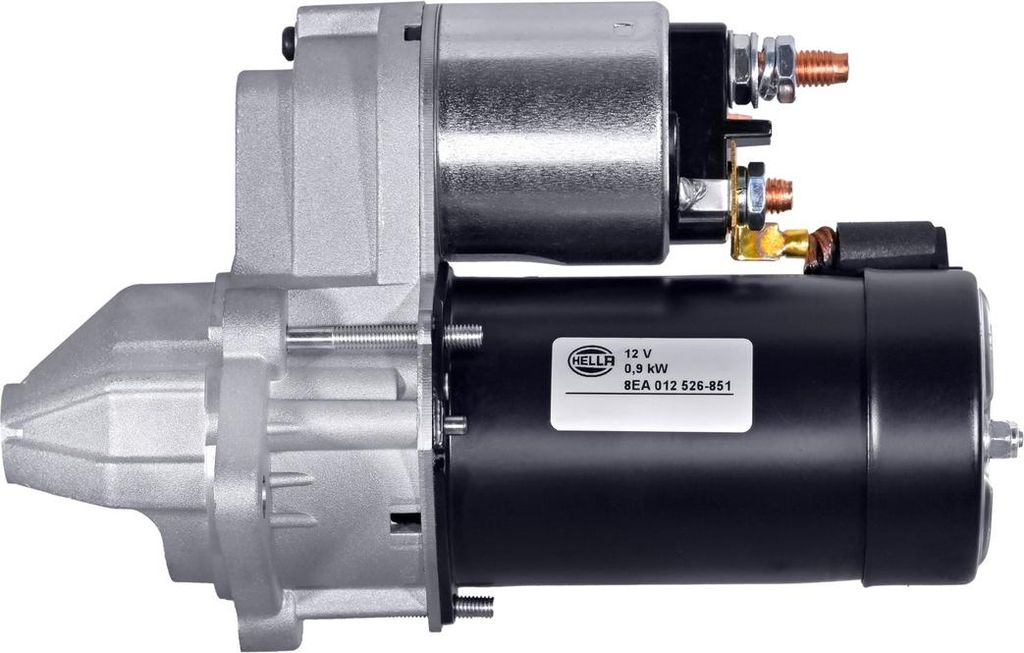Anlasser Starter 12 V 0,9 kW 10 Zähne HELLA für u.a. OPEL ASTRA
