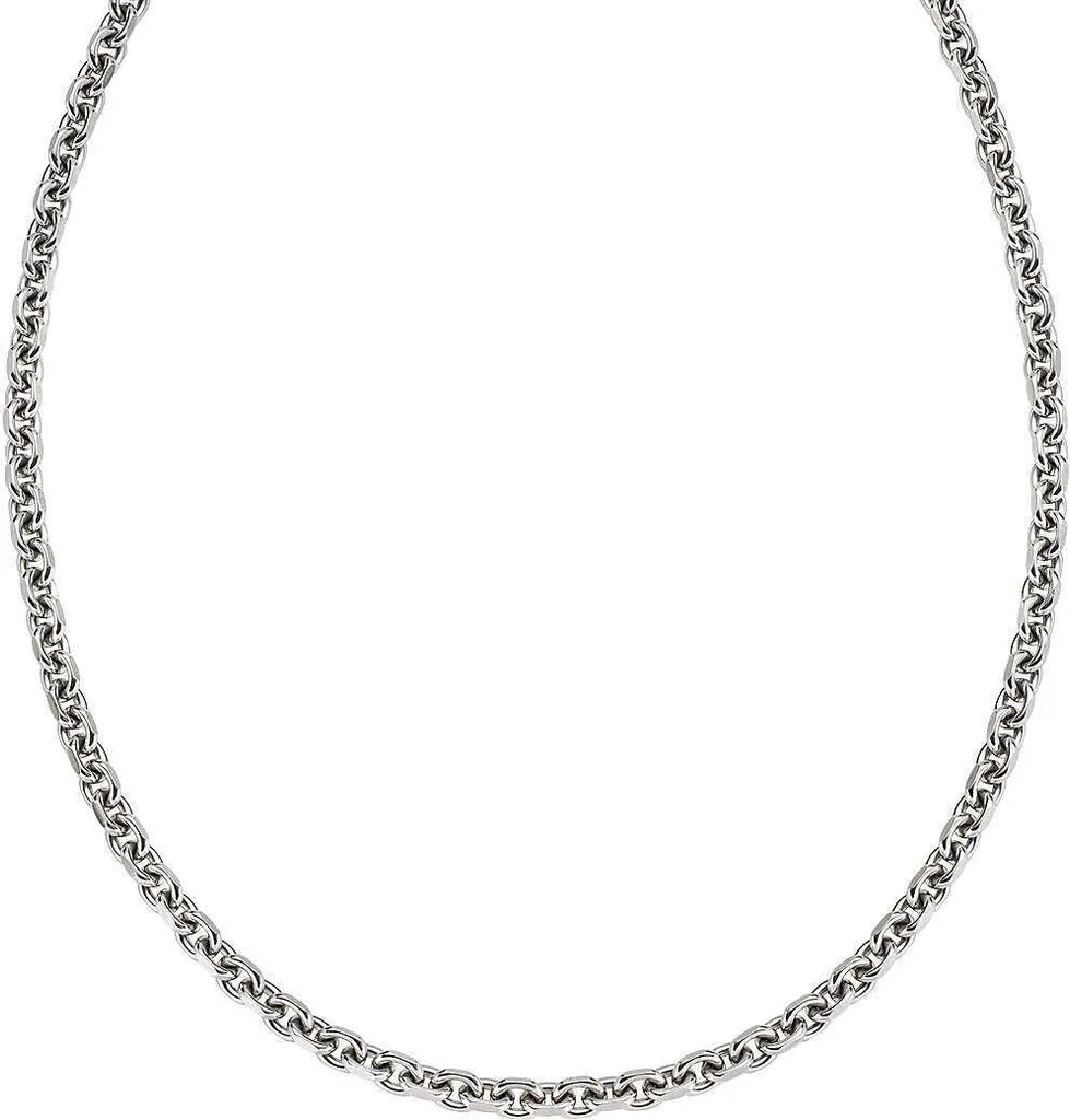 Collane Catena Amen Argento Da 50 cm a 70 cm Collezione Acciaio - uomo
