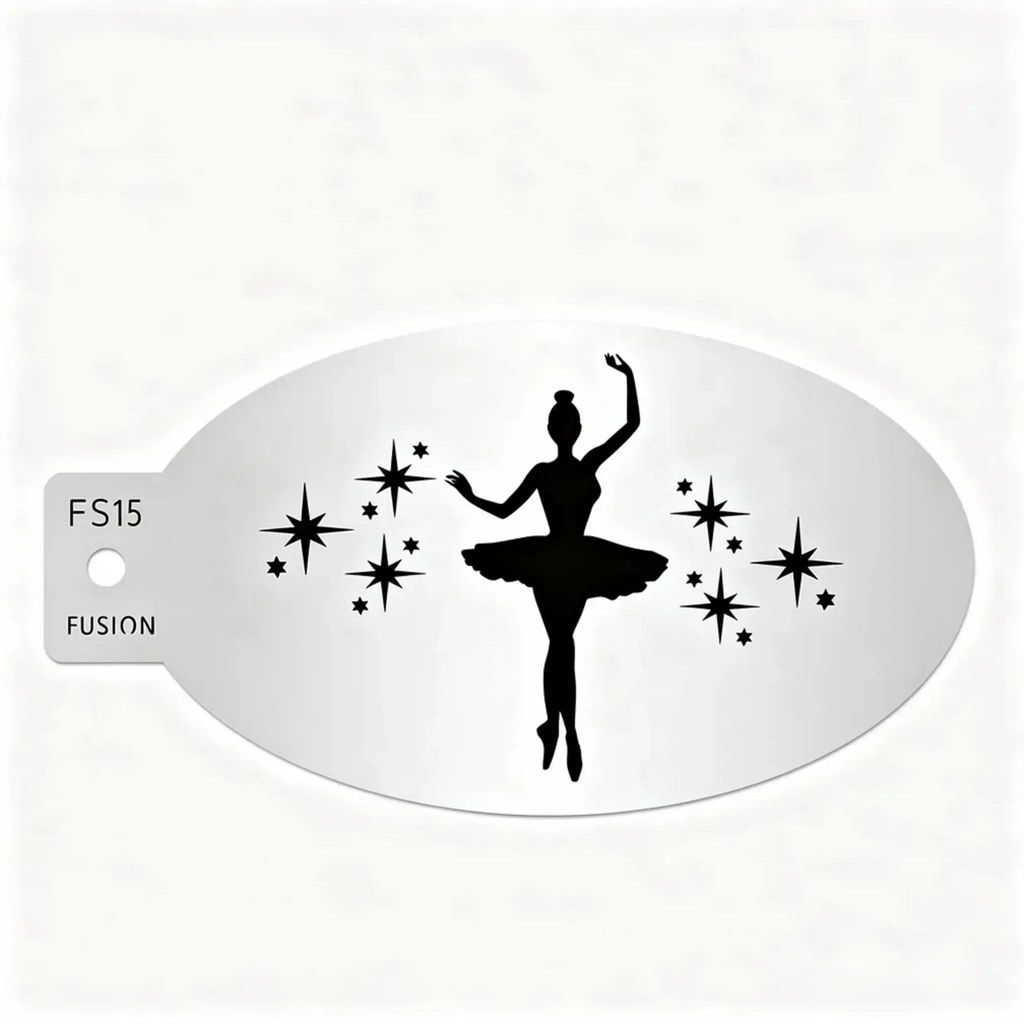 Star Ballerina Schminkschablone