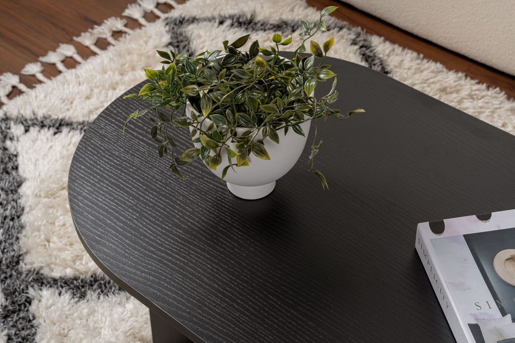 Skye Decor, Sable - Wood Black, Couchtisch, Holz Schwarz, Produktbild 5