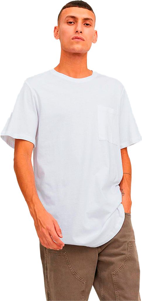 Jack & Jones Noa Kurzarm-t-shirt Weiß L Mann Weiß L