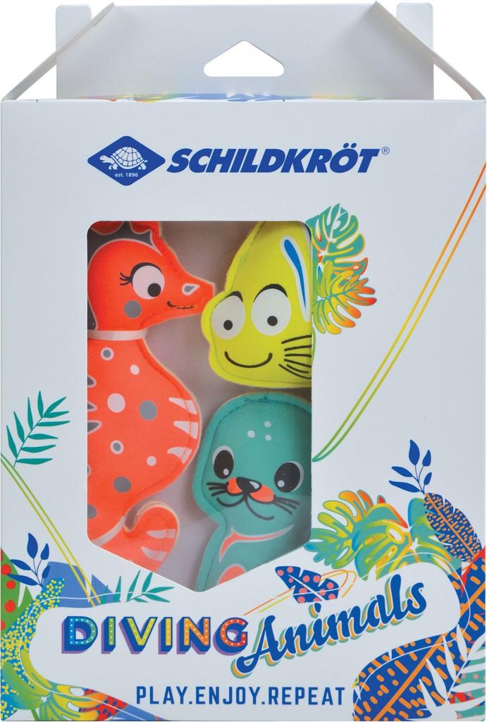 Schildkröt neoprenová potápěčská zvířata, sada 3 Obrázek produktu 