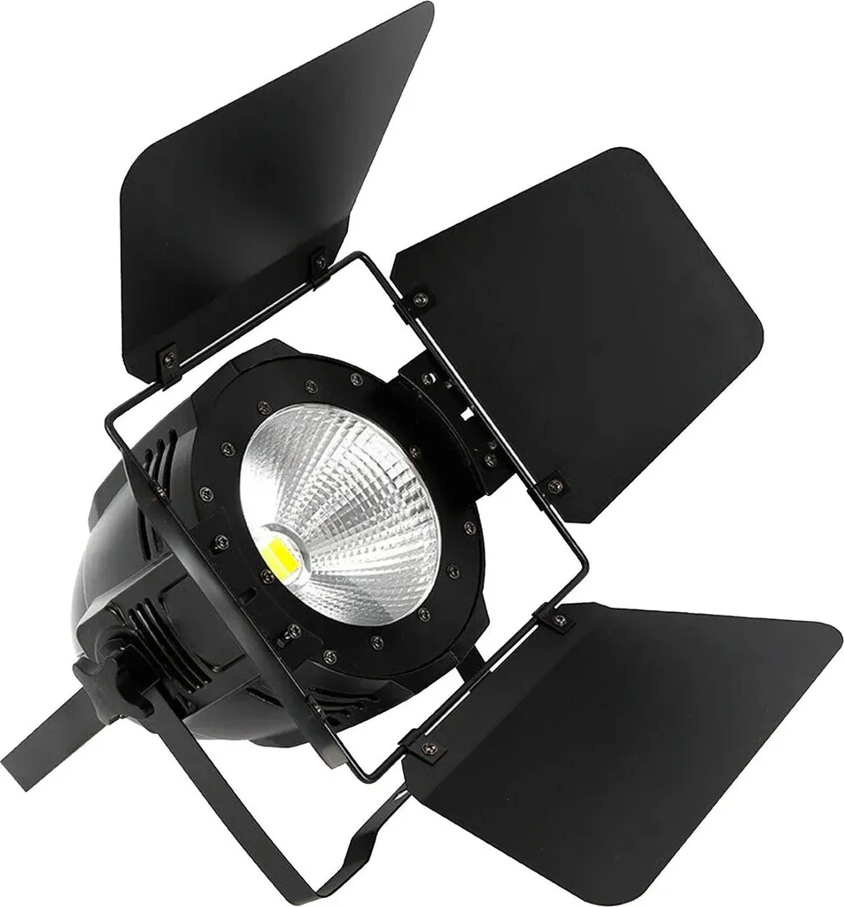 Projecteur LED PAR COB 200W DMX-512 Blanc Variable pour Scène et DJ