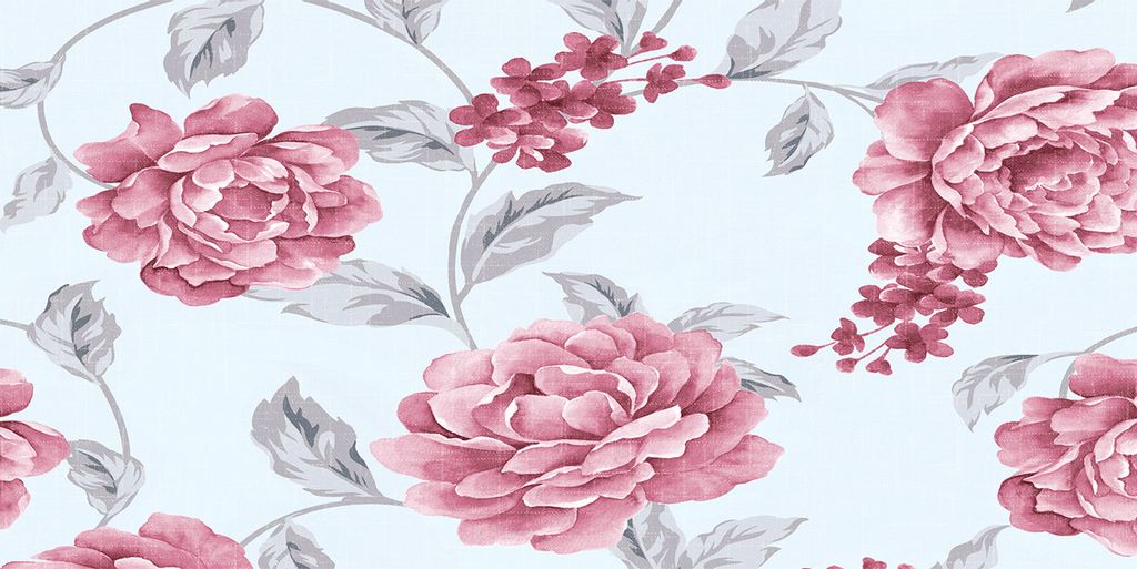 Tulup Glas-Bild -140x70- Wandkunst Dekorative Wand für Küche & Wohnzimmer - Blumen & Pflanzen - Pfingstrosen - Rosa